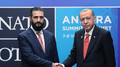 Cumhurbaşkanı Erdoğan, Suriye Cumhurbaşkanı Ahmed Şara ile Cumhurbaşkanlığı Külliyesinde görüştü