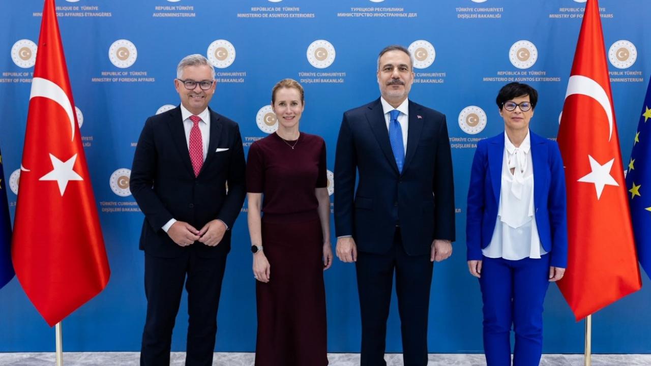 Dışişleri Bakanı Fidan ve Avrupa Birliği yetkililerinden ortak basın açıklaması