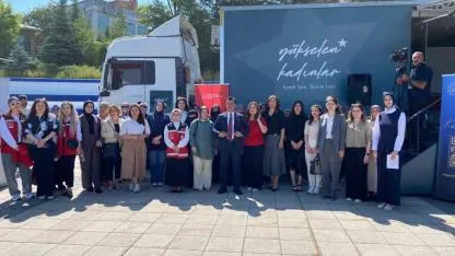 Eğitim Tırı Erzurum’da kadınlarla buluştu
