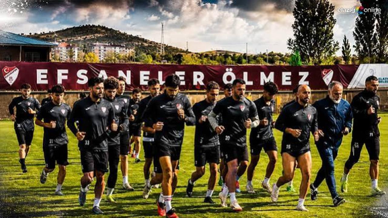 Elazığspor sahaya iniyor