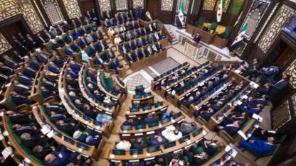 Esad rejiminin devrilmesi sonrası ilk halk parlamentosu oturumu gerçekleştirildi