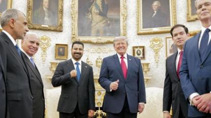 Irak Başbakanı Zeydi, Beyaz Saray’da Trump ile bir araya geldi