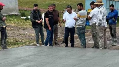 Kars’ta köy yolları konfora kavuşuyor