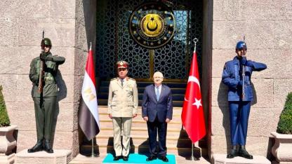Milli Savunma Bakanı Güler, Mısır Silahlı Kuvvetler Başkomutanı Zaher ile görüştü