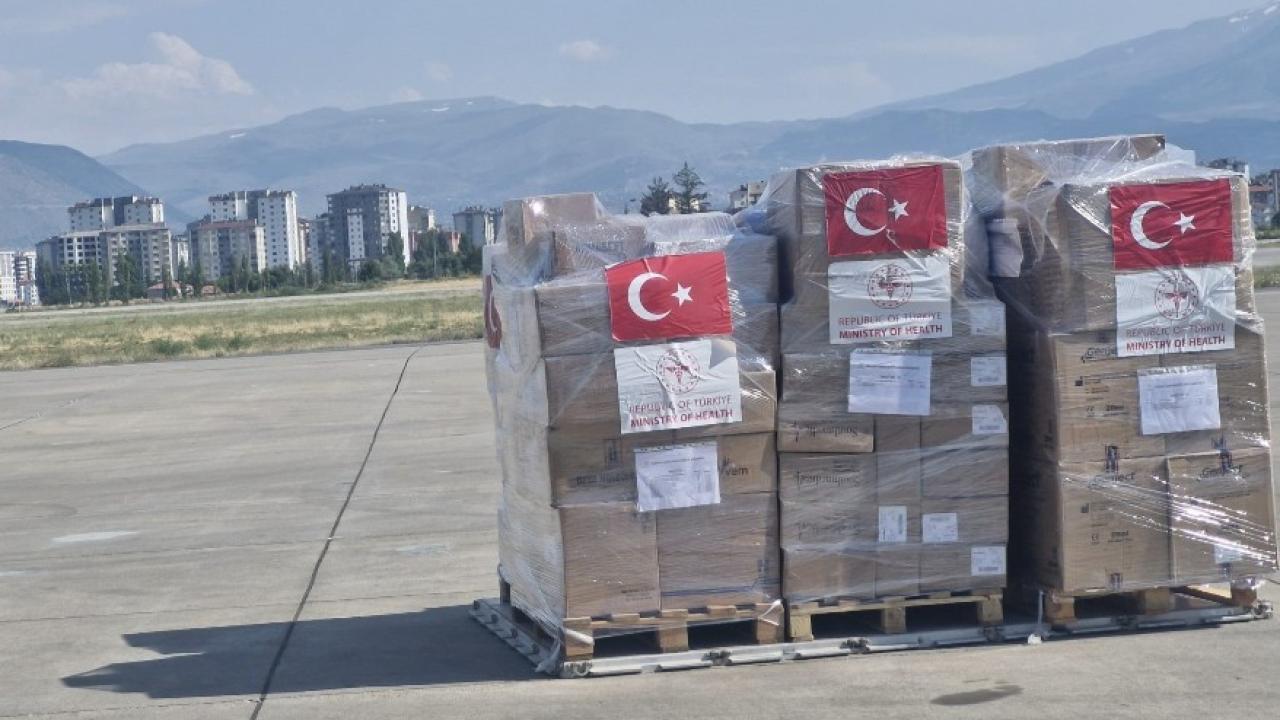 Venezuela’ya 16,4 ton insani yardım malzemesi yola çıktı