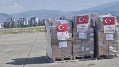 Venezuela’ya 16,4 ton insani yardım malzemesi yola çıktı